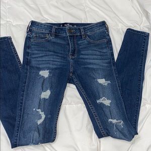Hollister Destroyed Stretch Jeans